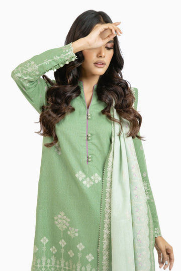 Alkaram FW-32.1-22-Mint Green Winter Collection 2022 Online Shopping